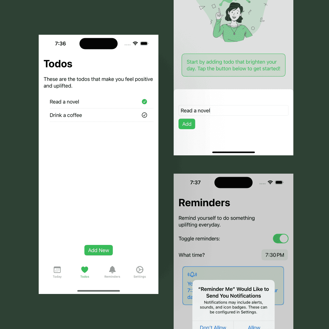 ReminderMe iOS App